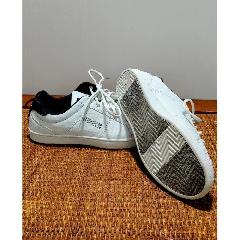 Sneakers‎ Athletic  Boys 5 AND1 White Low Top Lace Up  Casual Basketball Shoes